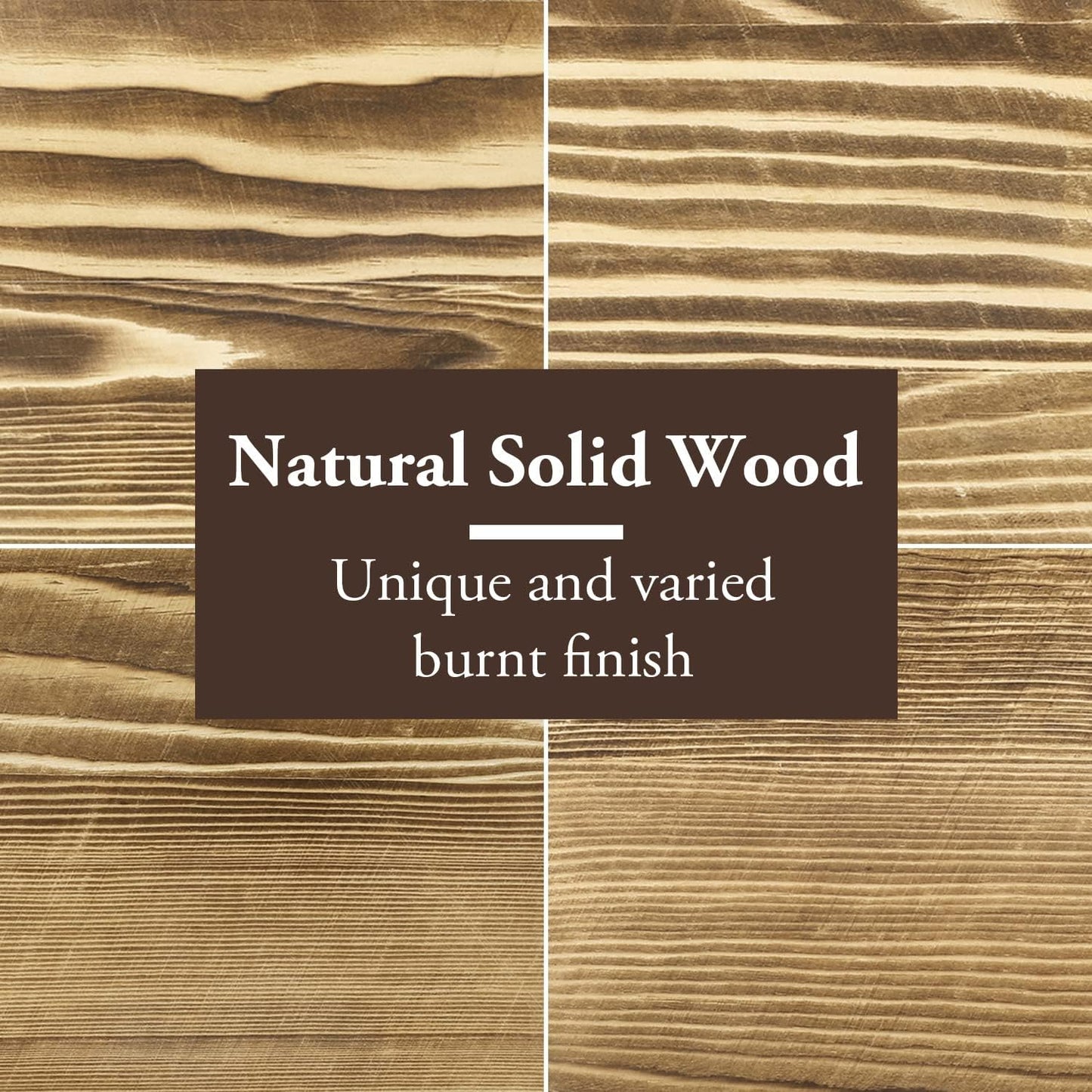 MyGift 4-Bottle Rustic Brown Wood Wine Rack for Countertop - Brushed Country Rustic Style, Compact Storage for Kitchen, Bar, Dining Room (Holds 750ml Bottles)